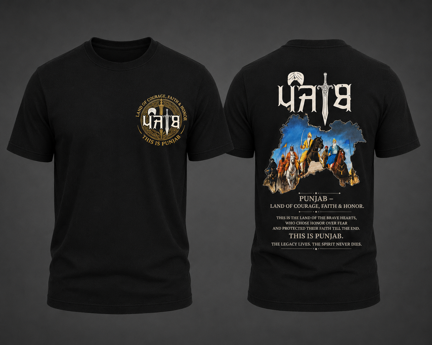 Punjab Legacy Edition Oversized T-Shirt