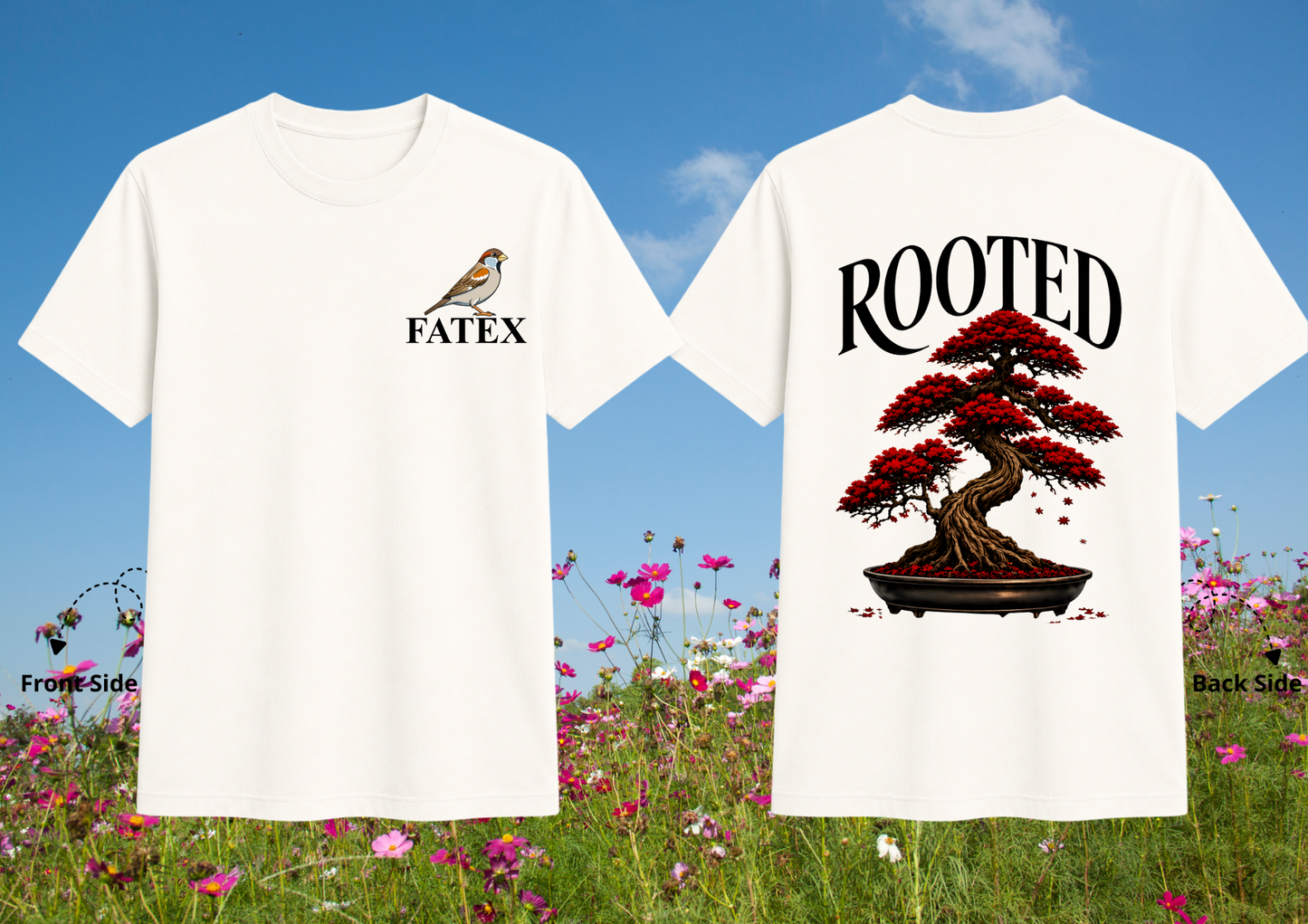 Rooted Bonsai Graphic T-Shirt