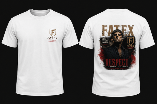 FATEX Stay Loyal – Respect Is Earned Premium Graphic Oversized T-Shirt