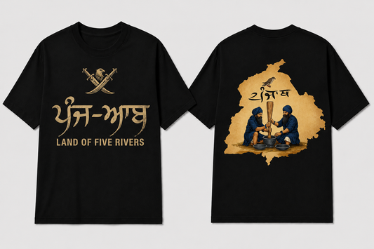 Punj-Aab Traditional Culture Streetwear T Shirt