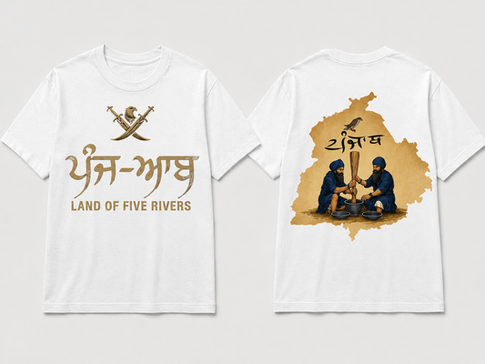 Punj-Aab Traditional Culture Streetwear T Shirt