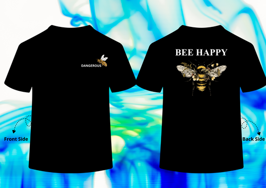 Bee Happy Graphic T-Shirt