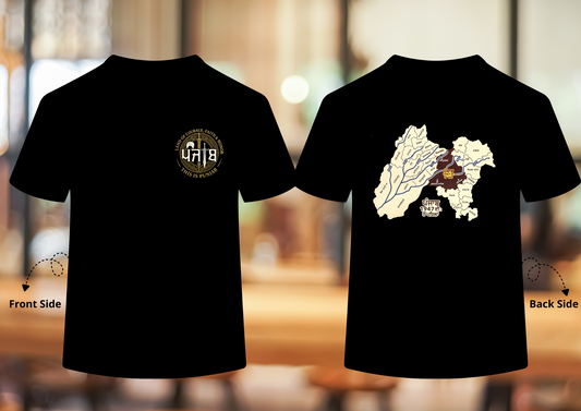 Old Punjab 1947 Heritage Map T-Shirt